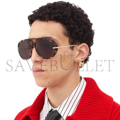 BOTTEGA VENETA DROP AVIATOR SUNGLASSES BV1273S 005